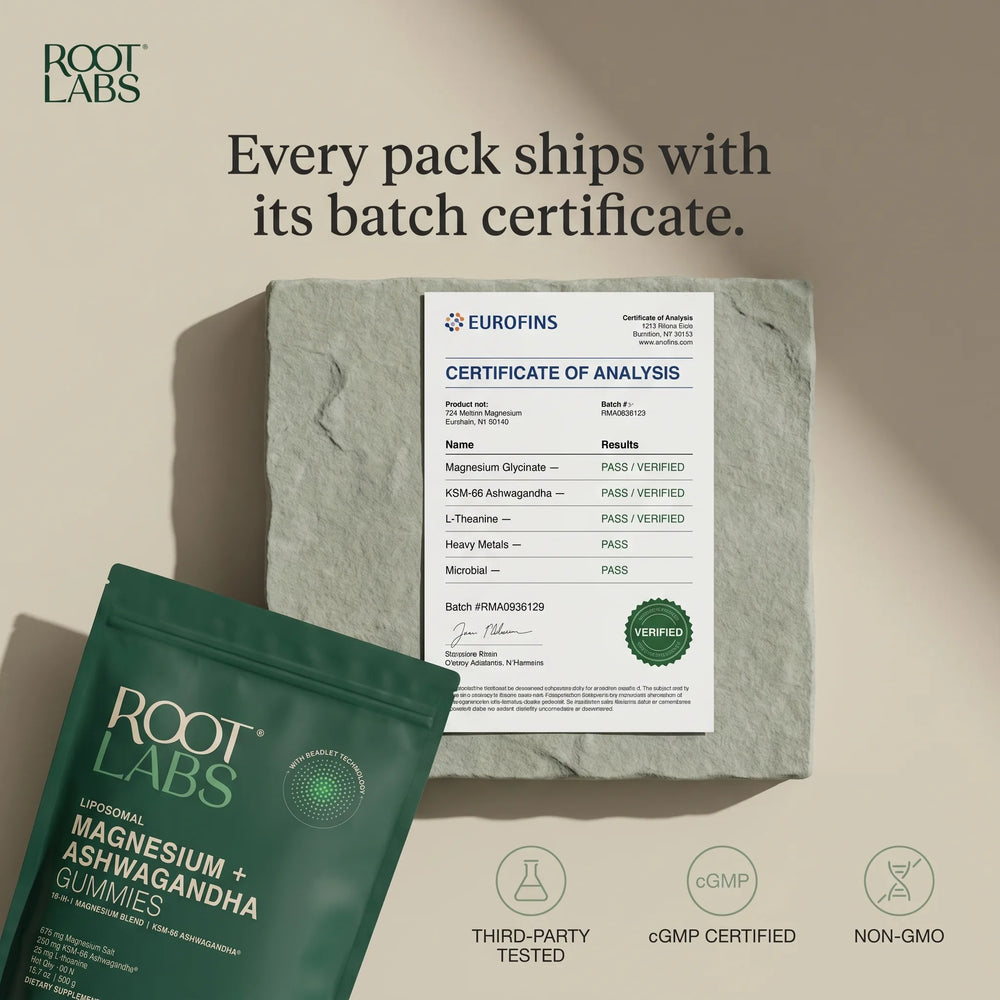 Eurofins Certificate of Authentication